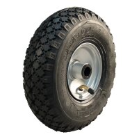 KINGS TIRE Komplettrad 3.00-4 V-6605 2PR + 2.10x4H2 ET0...