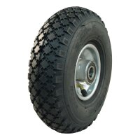 KINGS TIRE Komplettrad 3.00-4 V-6605 6PR + 2.10-4 ET0...