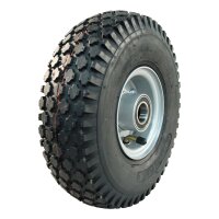 KINGS TIRE Komplettrad 4.10/3.50-4 V-6602 4PR + 2.10-4...