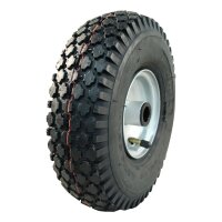 KINGS TIRE Komplettrad 4.10/3.50-4 V-6602 4PR + 2.10x4...