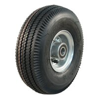 KINGS TIRE Komplettrad 4.10/3.50-4 V-6603 4PR + 2.10-4...
