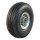 KINGS TIRE Komplettrad 4.10/3.50-4 V-6603 4PR + 2.10-4 ET0 Kugellager Ø20 NL75 44 A3 Stahl grau