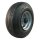 KINGS TIRE Komplettrad 15x6.00-6 V-3503 4PR + 4.50Ax6 ET0 NL88 61 A3 Stahl grau