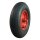 KINGS TIRE Komplettrad 4.80/4.00-8 V-6635 4PR + 2.50Ax8 ET0 NL96 Stahl Rot