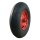 KINGS TIRE Komplettrad Schubkarrenachse 4.80/4.00-8 V-5501A 2PR + 2.50Ax8 ET0 NL186 250,0 Stahl Rot