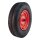 KINGS TIRE Komplettrad 3.50-8 V-8502 4PR + 2.50Ax8H2 ET0 NL69 49 A3 Stahl Rot