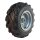 KINGS TIRE Komplettrad 16x6.50-8 V-8501 4PR + 5.50Ax8H2 ET0 NL90 64 A4 Stahl grau links