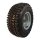 BKT Komplettrad 18x7.00-8 TR-360 6PR 5.50Ax8H2 ET0 NL90 76 A6 Stahl grau