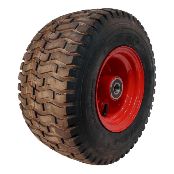 KINGS TIRE Komplettrad 18x8.50-8 V-3501 4PR 7.00Bx8H2 ET0 NL150 A3 Stahl Rot