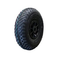 NaRubb Komplettrad 3.00-4 S-2303 4PR + 2.10x4 Rollenlager...