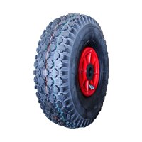 KINGS TIRE Komplettrad 4.10/3.50-4 V-6602 4PR + 2.10x4...