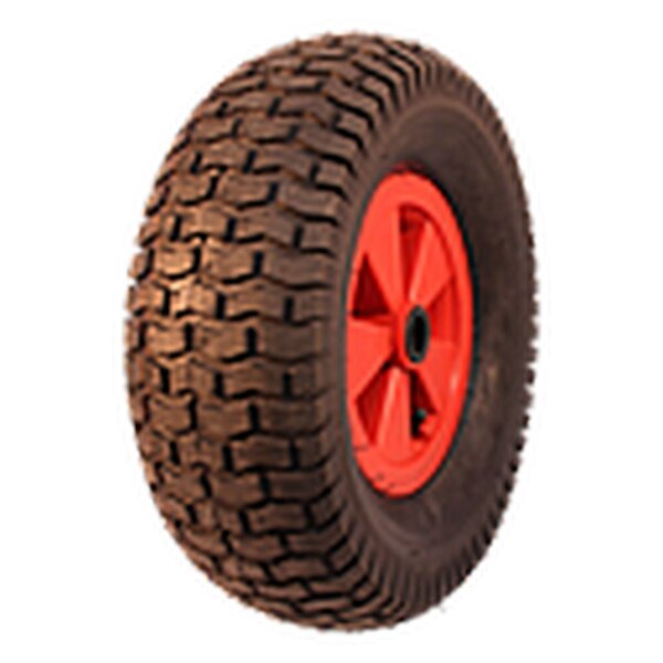 KINGS TIRE Komplettrad 16x6.50-8 V-3502 4PR + 2.50Ax8 NL88 kunststoff, Rot