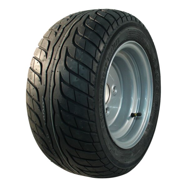 Trelleborg Komplettrad 205/50 B10 Trelleborg 3000 trailer + 6.00Ix10H2 ET-4 94/140/5 103 M Stahl grau