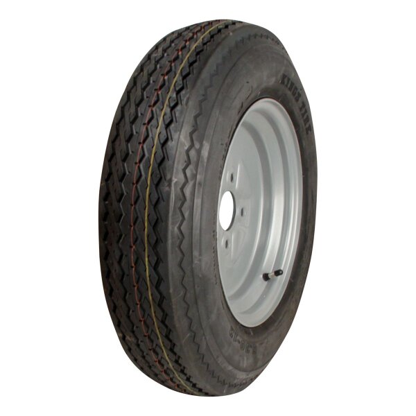 KINGS TIRE Komplettrad 5.30-12 KT-701 6PR + 4.00Bx12H2 ET0 60/100/4 82 M Stahl grau