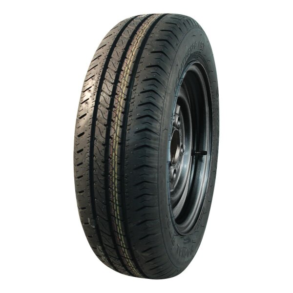 Linglong Komplettrad 185/60 R12C R701 M+S + 5½Jx12H2 ET30 67/112/5 104/101 N Stahl schwarz