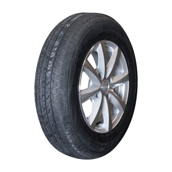 GT radial Komplettrad 155 R13 Kargomax XL ST-4000 M+S + 5Jx13H2 ET30 57/100/4 84 N Leichtmetall grau