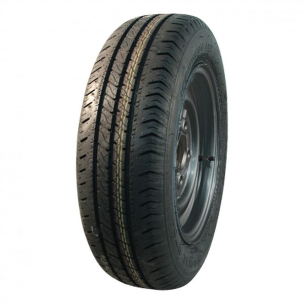 Linglong Komplettrad 195/50 R13C R701 M+S + 6Jx13H2 ET30 67/112/5 104/101 N Stahl schwarz