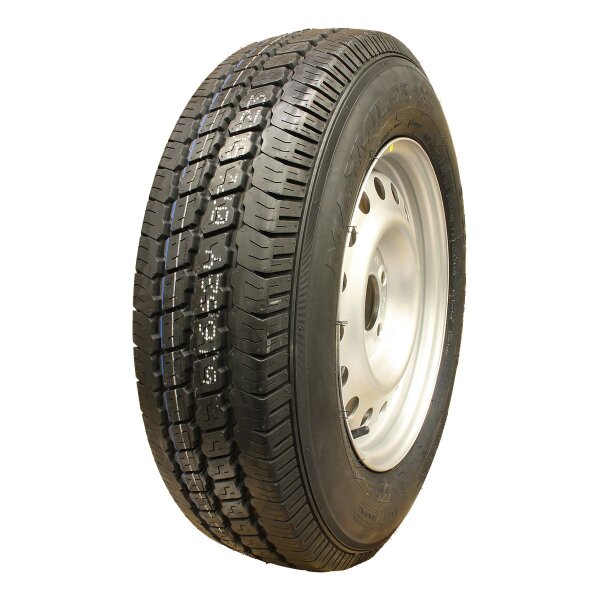 GT radial Komplettrad 205 R14C Maxmiler Pro + 6Jx14H2 ET-5 161/205/6 109/107 P Stahl grau