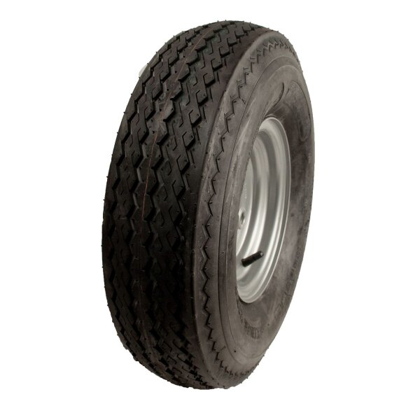 KINGS TIRE Komplettrad 5.70/5.00-8 (146/91-8) KT-701 6PR + 3.00Dx8 ET0 60/100/4 77 M Stahl grau