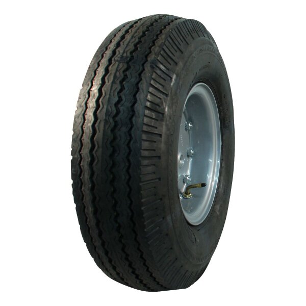 KINGS TIRE Komplettrad 6.00-9 V-7761 10PR + 4.00E-9 4.00E-9 ET0 ET0 67/112/5 67/112/5 Stahl, Stahl, grau grau