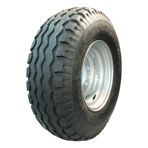 BKT Komplettrad 11.5/80-15.3 IMP AW-909 10PR + 9.00x15.3 ET0 94/140/5 131 (nicht angetrieben Rad) / 119 (angetrieben Rad) A8 Stahl grau