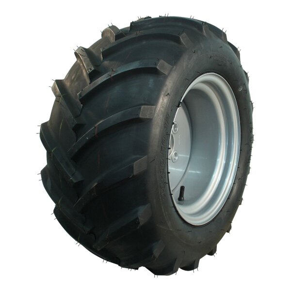 DURO Komplettrad 23x10.50-12 HF-255 4PR + 8.50Ix12H2 ET-10 63,5/100/4 A8 Stahl grau links