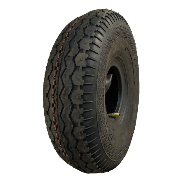 KINGS TIRE Reifen inkl. Schlauch 4.00-4 V-6504 4PR TT JS87