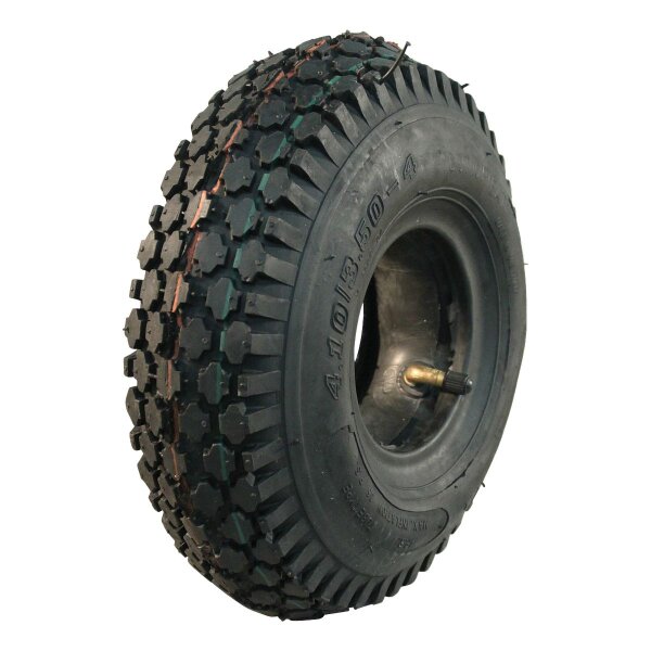 KINGS TIRE Reifen inkl. Schlauch 4.10/3.50-4 V-6602 4PR TT JS87 56 15