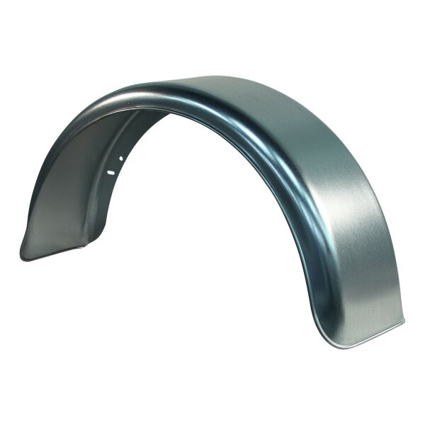 De Haan Kotflügel einzelachse Stahl 240mm x 800mm rundes Modell