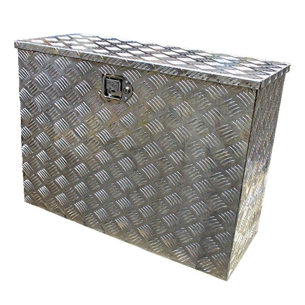 Novio Deichselbox Aluminium 840x350x620mm Kofferschloss
