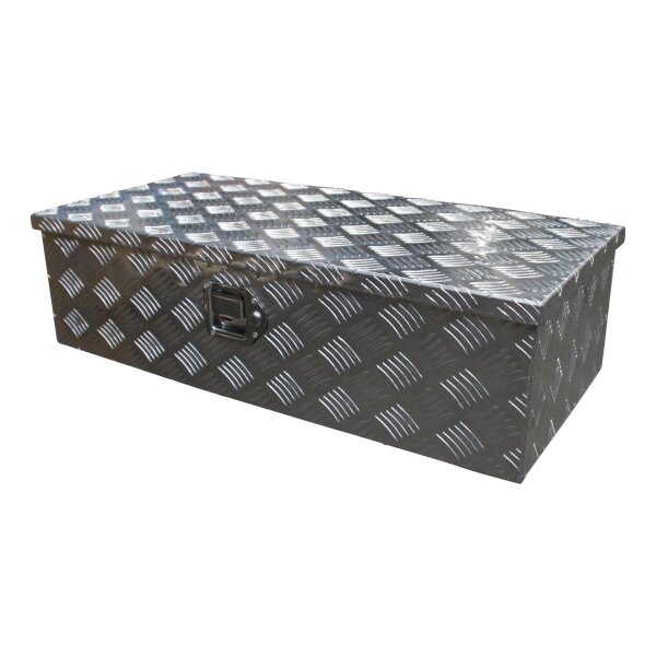 Novio Deichselbox Aluminium 850x400x230mm Kofferschloss