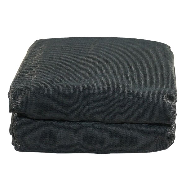 Novio Gewebesicherheitsnetz Premium Qualität 3300x2200mm PVC, 350 gr/m2 Tiefschwarz  RAL 9005