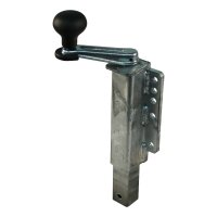 Knott Abstellstütze verstellbar eckig mit Kurbel...