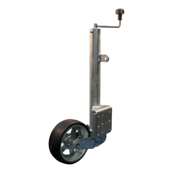 Novio Stützrad automatisch klappbar Ø60mm Ø230x80mm Stahlrad