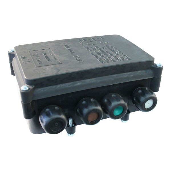 Radex Kabelverbinderdose 8-Polig AMP 6.3mm Flachstecker