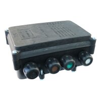 Radex Kabelverbinderdose 8-Polig AMP 6.3mm Flachstecker