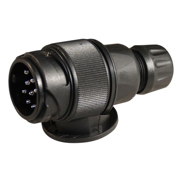 Erich Jaeger Stecker 13-polig kunststoff, 13 schraubkontakten