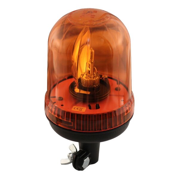 AJ.BA Rundumleuchte Drehstrahler Halogen 24V 70W orange Steckbefestigung