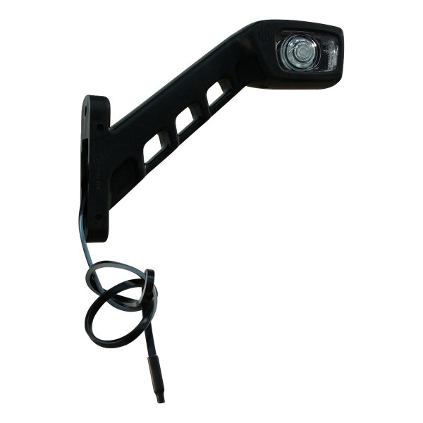 WAS Umrissleuchte 238P/W48 rot / weiß / orange rechts, DC kabel 500mm., 2x0,75mm²