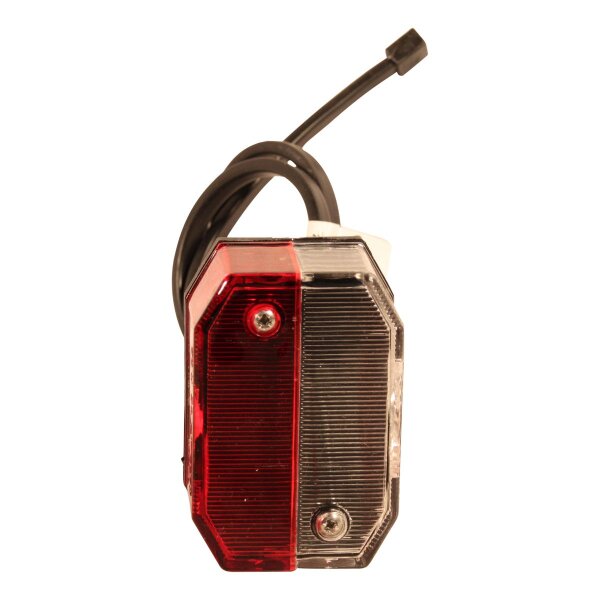 Aspöck Umrissleuchte Flexipoint rot / weiß DC kabel 500mm