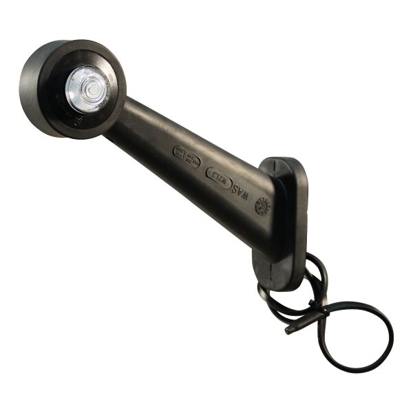 WAS Umrissleuchte 136L-KPA0,5C rot / weiß links DC kabel 500mm., 2x0,75mm²