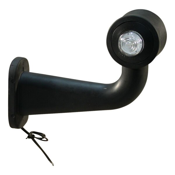 WAS Umrissleuchte 138P / W21.5 rot / weiß rechts, 180mm, 2x075mm2