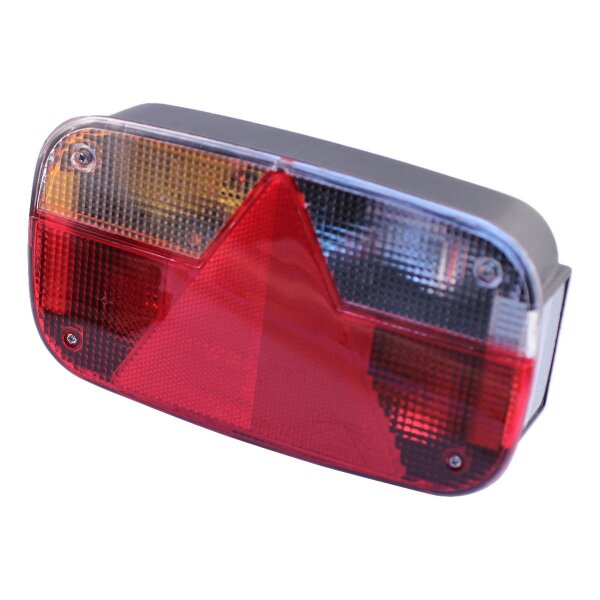 Aspöck Rückleuchte Aspöck MULTIPOINT III links Zentraler Steckeranschluss 8-polig