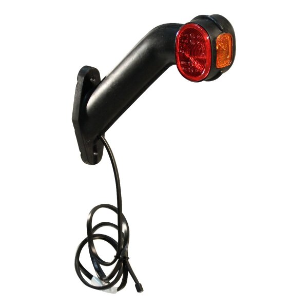 Aspöck Umrissleuchte Superpoint II rot / weiß / orange rechts DC kabel 1000mm