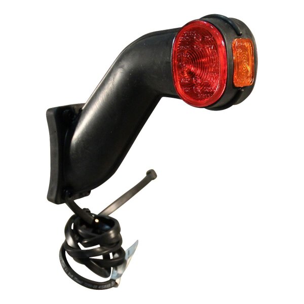 Aspöck Umrissleuchte SUPERPOINT II ausführung "EARPOINT" rot / weiß / orange rechts DC kabel 920mm