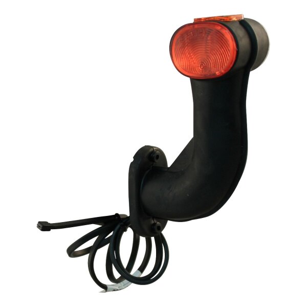 Aspöck Umrissleuchte SUPERPOINT II ausführung "EARPOINT" rot / weiß / orange links DC kabel 1000mm
