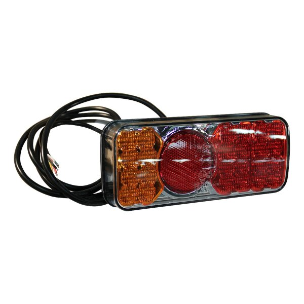 WAS Rückleuchte 317KR , LED 12V-24V , universal Kabel