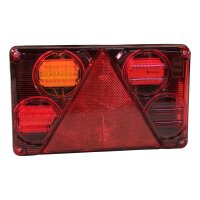 WAS Rückleuchte 393 , LED 12V - 24V , links 5 PINs...