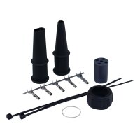 Novio Bajonett Stecker 5-polig links grau