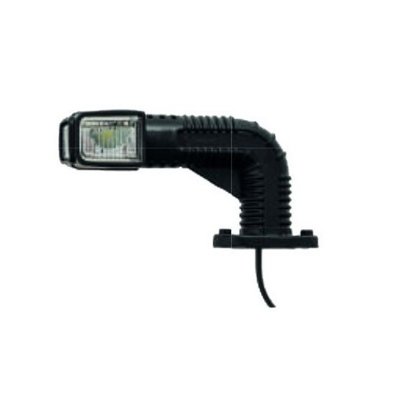 Aspöck Umrissleuchte Superpoint IV, versie "Earpoint" LED, links DC kabel 1000mm